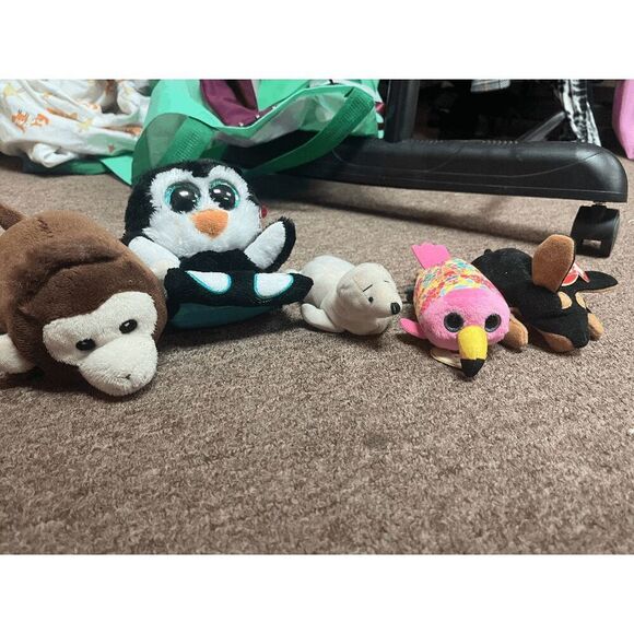 Stuffies! Teanie Beanie Babies and other various brands - Picture 4 of 8